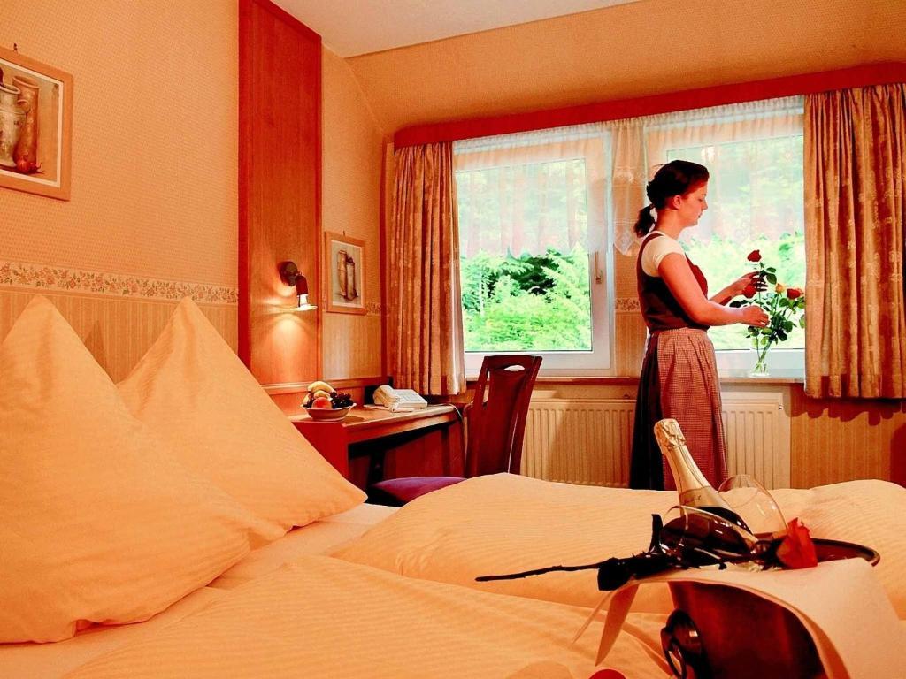 Hessisch Oldendorf Hotel Weinschanke Rohdental الغرفة الصورة